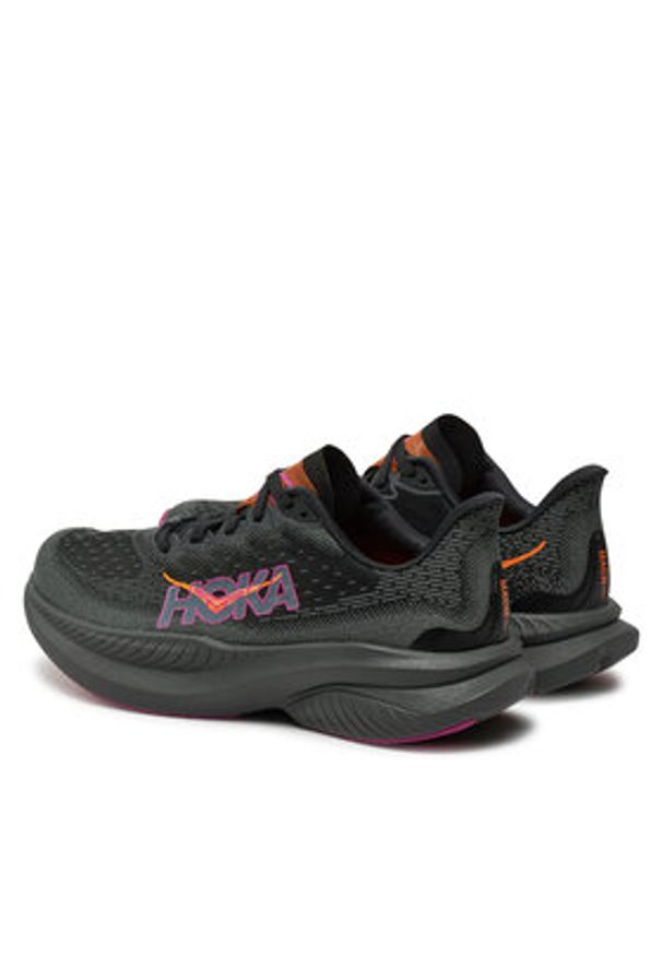 HOKA - Hoka Buty do biegania Mach 6 1147810 Czarny. Kolor: czarny. Materiał: materiał