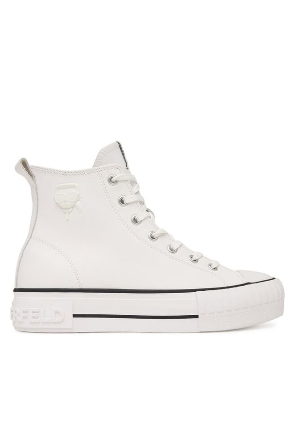 Karl Lagerfeld - Trampki KARL LAGERFELD. Kolor: biały