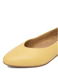 Lasocki Baleriny CEO-RST-KAJA-66 Żółty. Kolor: żółty. Materiał: skóra #6