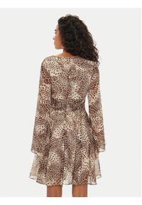 Guess Sukienka codzienna W4YK29 WDW82 Kolorowy Regular Fit. Okazja: na co dzień. Materiał: syntetyk. Wzór: kolorowy. Typ sukienki: proste. Styl: casual