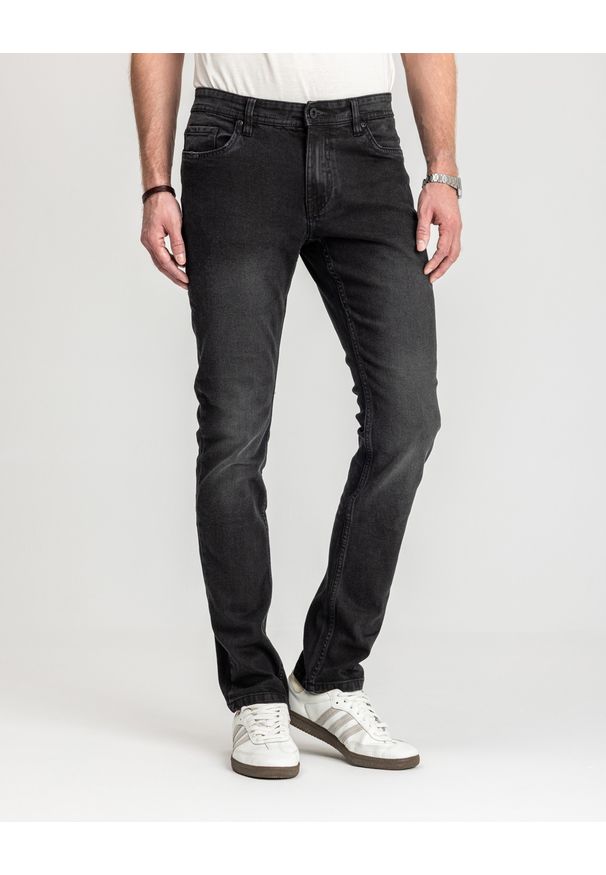 MARCUS - Męskie Spodnie Jeansowe Marcus Felix 2221 Jeans Black Night Wash 14-200311