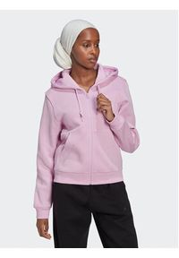 Adidas - adidas Bluza ALL SZN Fleece HN4217 Różowy Regular Fit. Kolor: różowy. Materiał: bawełna #3