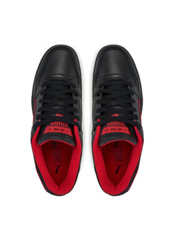 Puma Sneakersy Rebound Retro 400197 06 Czarny. Kolor: czarny. Materiał: skóra