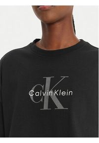 Calvin Klein Jeans T-Shirt LV047F828G Czarny Boxy Fit. Kolor: czarny. Materiał: bawełna #5