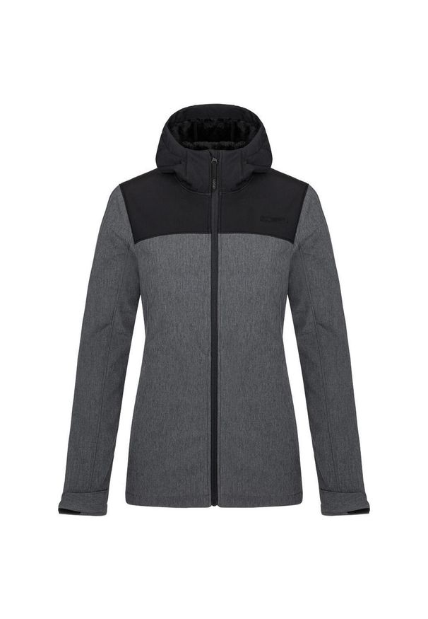 LUCAS - Damska kurtka softshell Luka L - wiatroszczelna i oddychająca. Kolor: wielokolorowy. Materiał: softshell. Sport: turystyka piesza