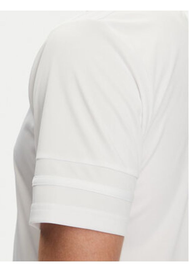 Adidas - adidas Koszulka techniczna Squadra 25 Jersey JG5834 Biały Slim Fit. Kolor: biały. Materiał: syntetyk