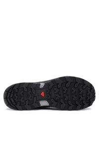 salomon - Salomon Sneakersy X Ward Leather GORE-TEX L47182400 Czarny. Kolor: czarny. Materiał: zamsz, skóra. Technologia: Gore-Tex #4