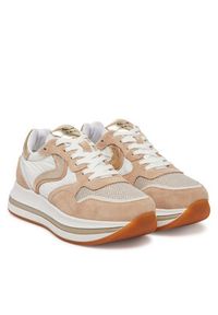 Voile Blanche Sneakersy Melany 0012018651.9.1E07 Beżowy. Kolor: beżowy. Materiał: skóra, zamsz #5