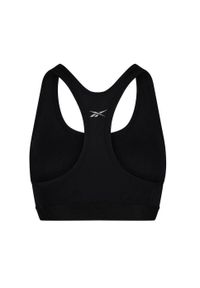 Reebok - Sportowy Top Damski Steffi. Kolor: czarny. Styl: sportowy