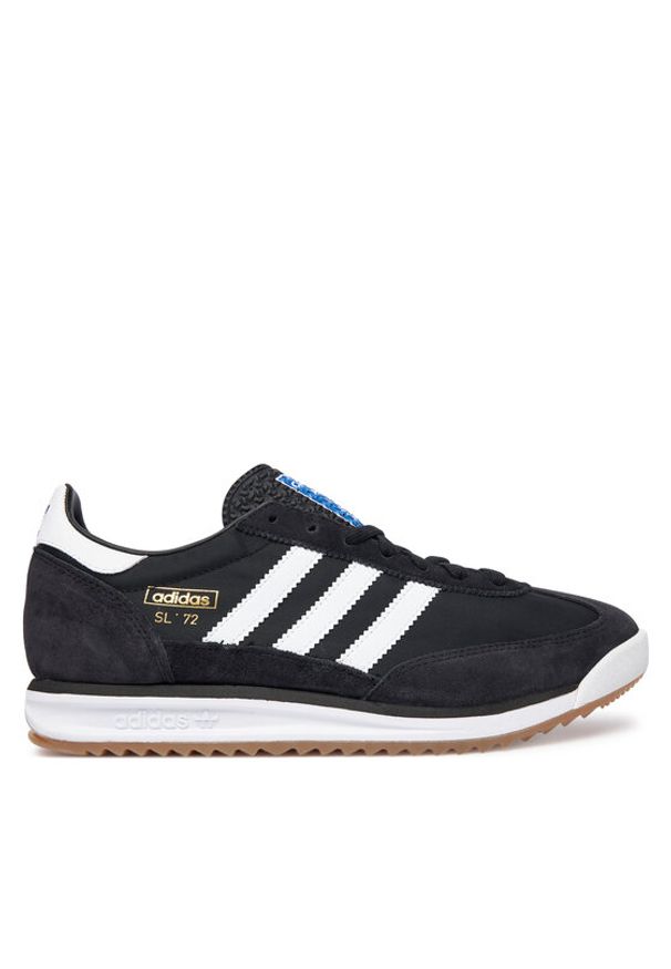 Adidas - adidas Sneakersy SL 72 RS JI1282 Czarny. Kolor: czarny. Materiał: zamsz, skóra
