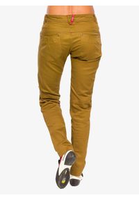 OCUN - Spodnie wspinaczkowe damskie Ocun Kaira Pants. Kolor: brązowy