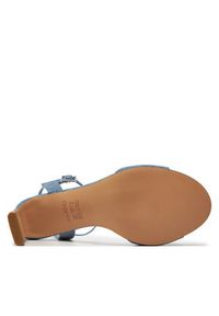 Aldo Sandały Dyanne 13734055 Niebieski. Kolor: niebieski. Materiał: skóra
