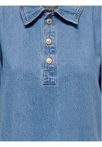 only - ONLY Sukienka jeansowa Gry 15335635 Niebieski Regular Fit. Kolor: niebieski. Materiał: bawełna #3