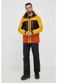 Protest kurtka narciarska Prtgooz kolor żółty. Kolor: żółty. Materiał: materiał. Sezon: zima. Sport: narciarstwo #2