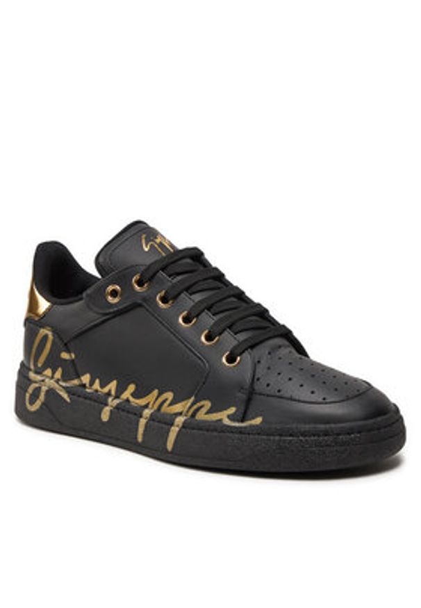 Giuseppe Zanotti Sneakersy RM40006 Czarny. Kolor: czarny. Materiał: skóra