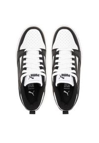 Puma Sneakersy Rebound V6 Lo Jr 393833 01 Biały. Kolor: biały. Materiał: skóra #4