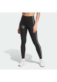 Adidas - Legginsy Optime Heritage Full-Length. Kolor: biały, czarny, wielokolorowy. Materiał: materiał. Technologia: ClimaCool (Adidas). Sport: fitness