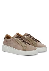 BOSS Sneakersy Gabry 50565826 Beżowy. Kolor: beżowy. Materiał: zamsz, skóra #5