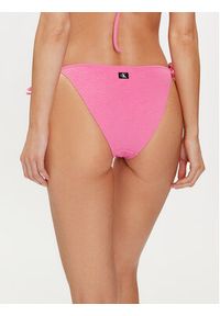 Calvin Klein Swimwear Dół od bikini KW0KW02398 Różowy. Kolor: różowy. Materiał: syntetyk #3