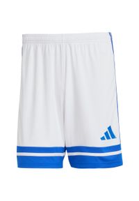 Adidas - Spodenki męskie adidas Squadra 25. Kolor: biały, wielokolorowy, niebieski