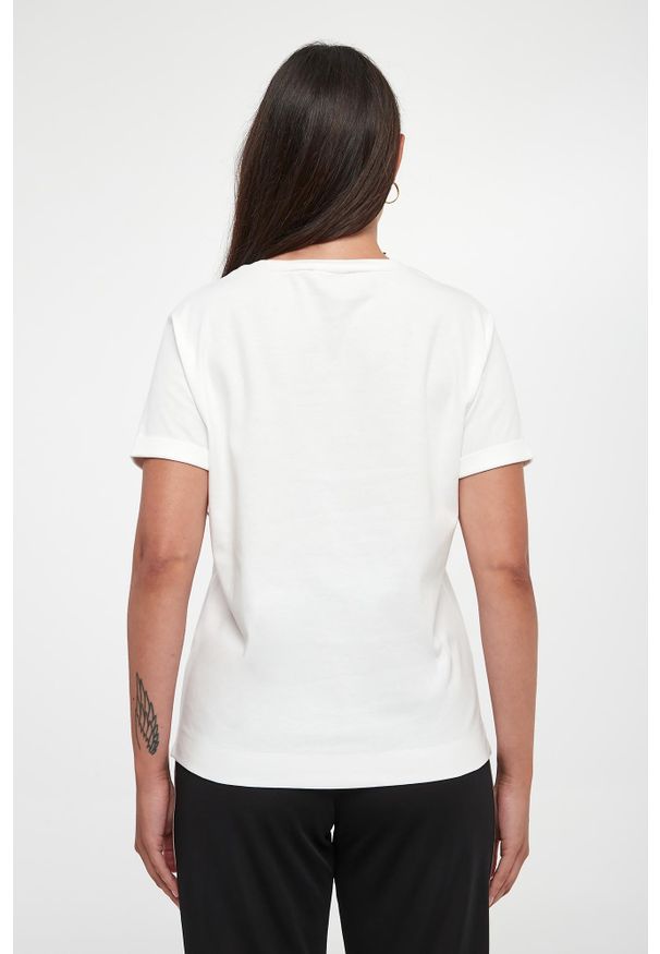 Sportalm - T-shirt damski z logo SPORTALM