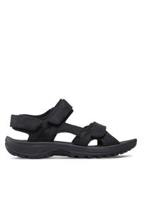 Merrell Sandały Sandspur 2 Convert J002715 Czarny. Kolor: czarny. Materiał: nubuk, skóra