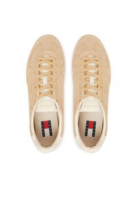 Tommy Jeans Sneakersy The Greenwich Edge Suede EM0EM01732 Beżowy jasny. Kolor: beżowy. Materiał: zamsz, skóra #5
