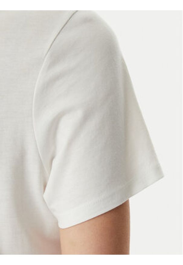 Morgan T-Shirt 261-DONA Biały Regular Fit. Kolor: biały. Materiał: bawełna