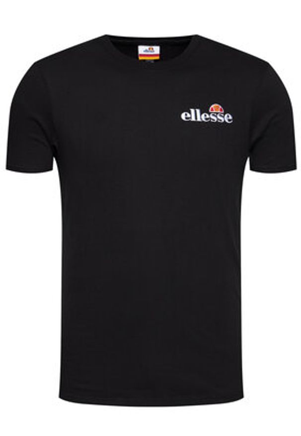 Ellesse T-Shirt Voodoo SHB06835 Czarny Regular Fit. Kolor: czarny. Materiał: bawełna