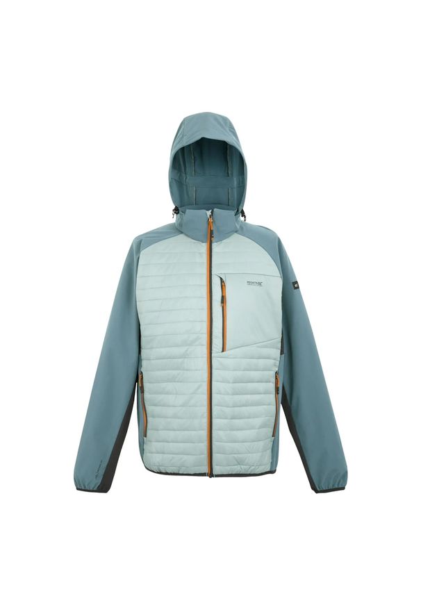 Kurtka puchowa Regatta Pro Hybrid II. Kolor: niebieski. Materiał: puch. Sport: turystyka piesza