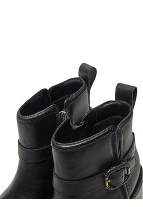 Clarks Botki Chamberly Trim 26178833 Czarny. Kolor: czarny. Materiał: skóra