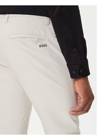 BOSS Spodnie materiałowe T_Commuter 50534303 Beżowy Slim Fit. Kolor: beżowy. Materiał: syntetyk #3
