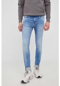 Calvin Klein Jeans jeansy męskie. Kolor: niebieski