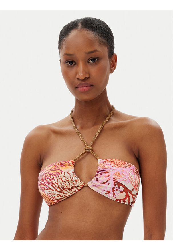 Guess Góra od bikini E5GJ41 KCUN0 Koralowy. Kolor: pomarańczowy. Materiał: syntetyk