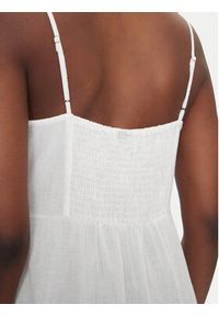 Vero Moda Sukienka letnia Quincy 10324588 Biały Regular Fit. Kolor: biały. Materiał: bawełna. Sezon: lato #3