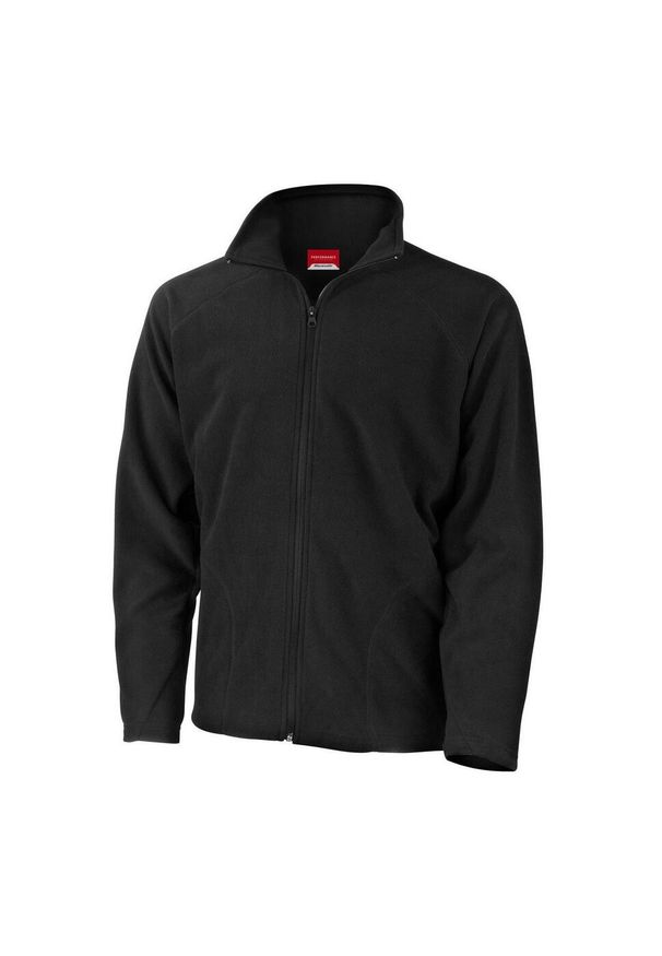 RESULT - Męska Bluza Polarowa Core Anti Micron. Kolor: czarny. Materiał: polar. Sezon: zima. Styl: sportowy