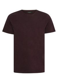 Matinique T-Shirt Jermane 30204781 Bordowy Regular Fit. Kolor: czerwony. Materiał: bawełna