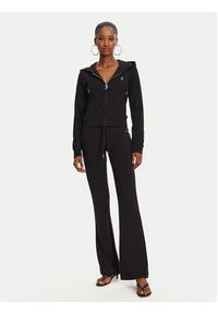 Juicy Couture Bluza Ola JCWAS125310 Czarny Slim Fit. Kolor: czarny. Materiał: bawełna #4