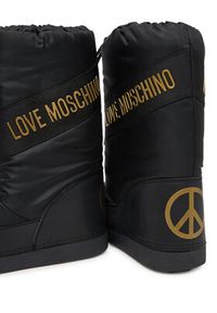 Love Moschino - LOVE MOSCHINO Śniegowce JA24032G0NISY000 Czarny. Kolor: czarny. Materiał: materiał #4