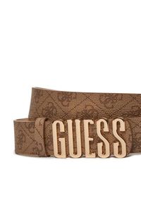 Guess Pasek Damski Noelle (BG) Belts BW9126 P4235 Beżowy. Kolor: beżowy. Materiał: skóra