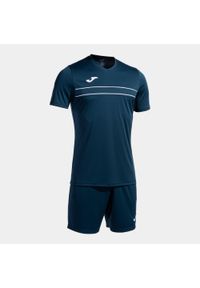 Zestaw koszulka treningowa i spodenki Joma Victory. Kolor: niebieski, biały, wielokolorowy. Sport: piłka nożna #1