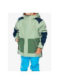 Kurtka dziecięca Vaude Caprea 2L Jacket. Kolor: zielony