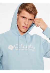 columbia - Columbia Bluza CSC Basic Logo™ II 1681664 Błękitny Regular Fit. Kolor: niebieski. Materiał: bawełna