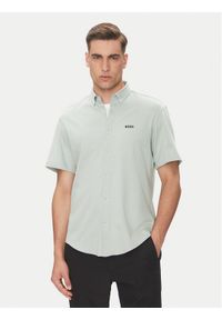 BOSS Koszula B_MOTION_S 50533149 Zielony Regular Fit. Kolor: zielony. Materiał: bawełna