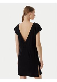 EA7 Emporio Armani Sukienka letnia 7W001478 AF10373 UC001 Czarny Relaxed Fit. Kolor: czarny. Materiał: bawełna. Sezon: lato #4