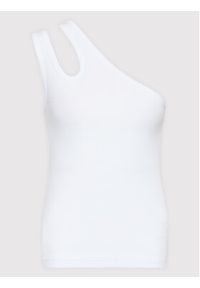 Remain Top Toya RM1301 Biały Tight Fit. Kolor: biały. Materiał: bawełna #2