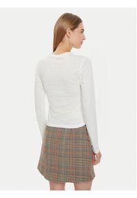 TOMMY HILFIGER - Tommy Hilfiger Bluzka UW0UW05636 Écru Regular Fit. Materiał: bawełna #5