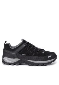 CMP Trekkingi Rigel Low Trekking Shoes Wp 3Q13247 Czarny. Kolor: czarny. Materiał: skóra, zamsz. Sport: turystyka piesza