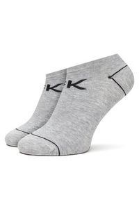 Calvin Klein Zestaw 2 par stopek damskich 701218779 Szary. Kolor: szary. Materiał: materiał, bawełna #4
