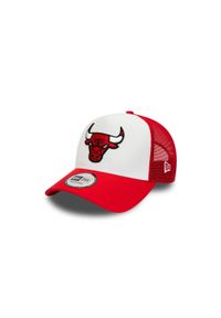 Czapka z daszkiem New Era NBA Chicago Bulls A-Frame Trucker - 60348855. Kolor: biały, czerwony, wielokolorowy